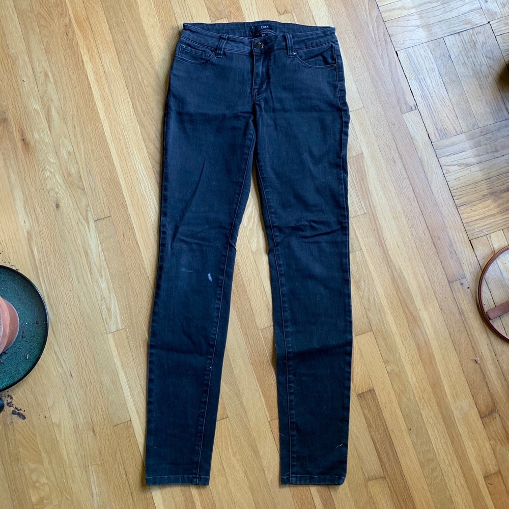 Dex Black Skinny Jeans Size 27